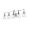 Z-Lite Bryant 5 Light Vanity, Chrome And Clear Seedy 734-5V-CH - alternate 1